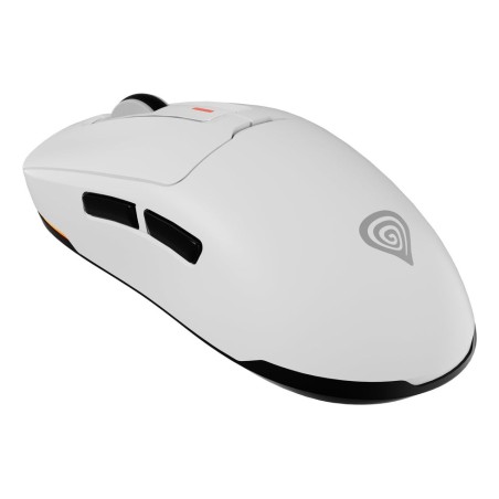 Raton gaming genesis zircon 660 wireless/cable/bt 12000 dpi blanco ultraliviano