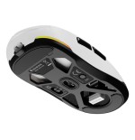 Raton gaming genesis zircon 660 wireless/cable/bt 12000 dpi blanco ultraliviano