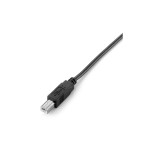Cable usb-a 2.0 a usb-b 2m color negro