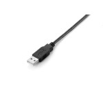 Cable usb-a 2.0 a usb-b 2m color negro
