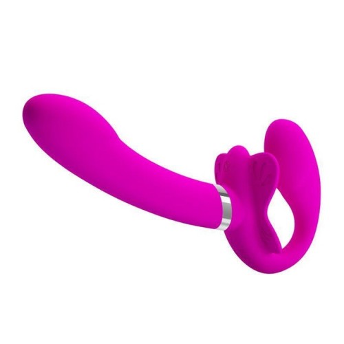 Vibrador  valerie  para parejas sin arnés usb