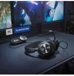 Auriculares  steelseries arctis nova pro  juego negro
