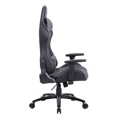 Silla de gaming  para pc steelplay sgc01 gris