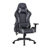 Silla de gaming  para pc steelplay sgc01 gris