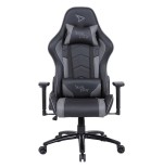 Silla de gaming  para pc steelplay sgc01 gris