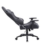 Silla de gaming  para pc steelplay sgc01 gris