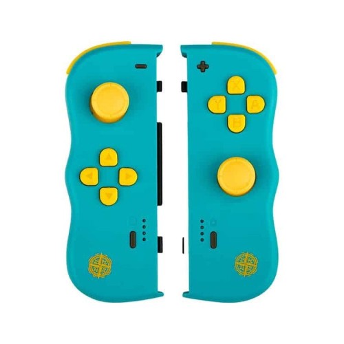 Lexip jvaswi00101 mando y volante turquesa, amarillo bluetooth gamepad analógico/digital nintendo switch, nintendo switch oled