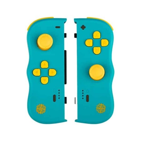 Lexip jvaswi00101 mando y volante turquesa, amarillo bluetooth gamepad analógico/digital nintendo switch, nintendo switch oled