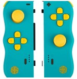 Lexip jvaswi00101 mando y volante turquesa, amarillo bluetooth gamepad analógico/digital nintendo switch, nintendo switch oled