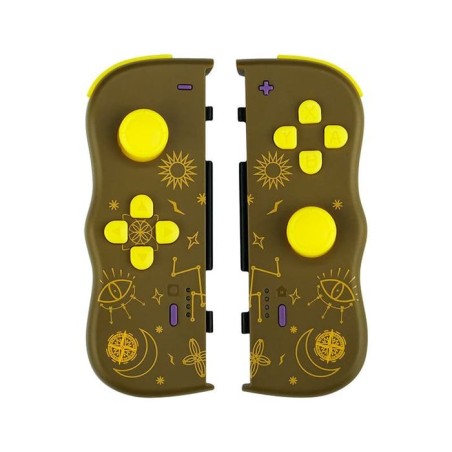 Lexip jvaswi00102 mando y volante marrón, amarillo bluetooth gamepad analógico/digital oled