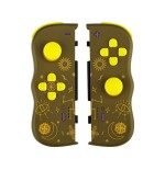 Lexip jvaswi00102 mando y volante marrón, amarillo bluetooth gamepad analógico/digital oled