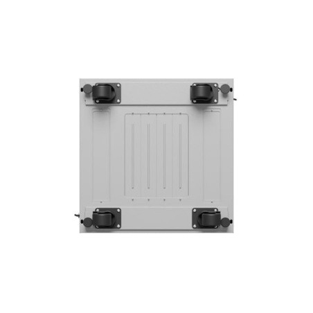 Armario lanberg rack independiente 19" 15u 600x600 puerta de cristal lcd flat pack gris v2