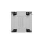 Armario lanberg rack independiente 19" 15u 600x600 puerta de cristal lcd flat pack gris v2