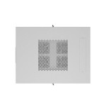 Lanberg armario rack independiente 19" 42u 600x800 puerta de cristal lcd flat pack gris v2