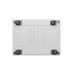 Lanberg armario rack independiente 19" 42u 600x800 puerta de cristal lcd flat pack gris v2