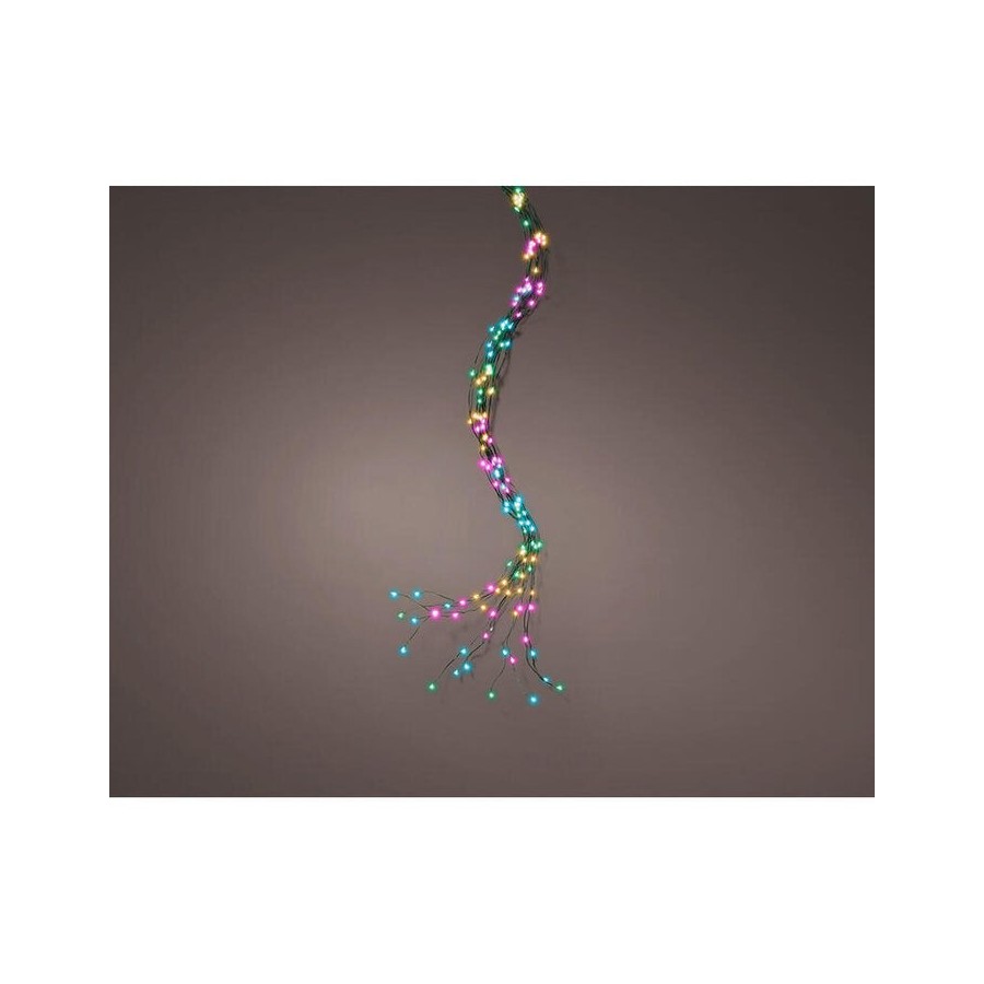 Racimo microleds para arbol, luz fija, 408 leds, multicolor pastel.lumineo