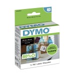 Dymo lw etiquetas 25 x 25 mm rollo de 750 etiquetas para etiquetadoras labelwriter