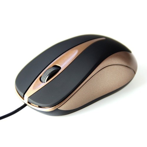Ratón óptico usb plano de media-tech 800 dpi