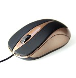 Ratón óptico usb plano de media-tech 800 dpi