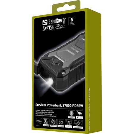 Survivor powerbank 27000 pd65w