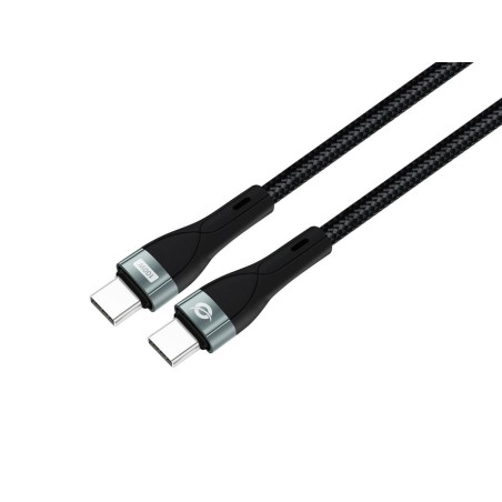 Cable usb-c macho a usb-c macho 2m conceptronic pd 3.0 100w 20v 5a 480mbps e-mark