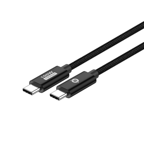 Cable usb-c macho a usb-c macho 1.2m conceptronic usb 3.2 gen 2 100w 20v 5a 10gbps e-mark