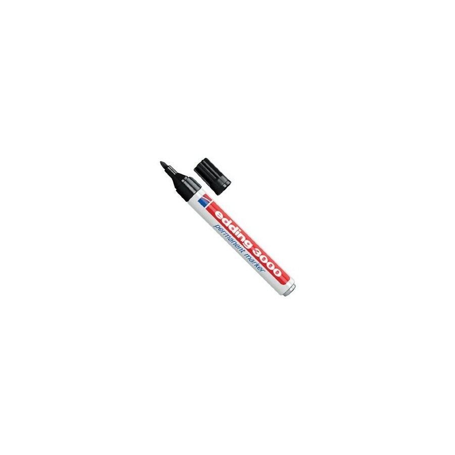 Edding marcador permanente 3000 negro