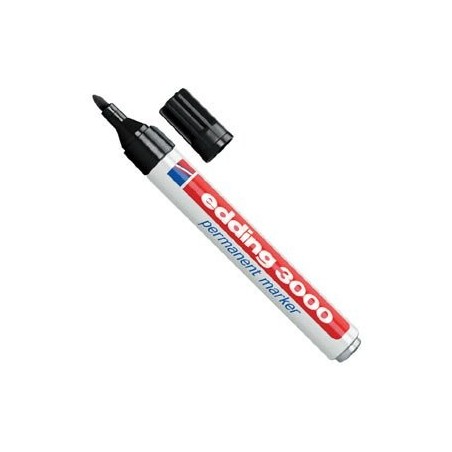 Edding marcador permanente 3000 negro