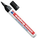 Edding marcador permanente 3000 negro