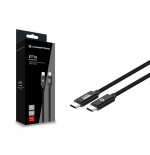 Cable usb-c macho a usb-c macho 2m conceptronic usb 3.2 gen 2 100w 20v 5a 10gbps e-mark