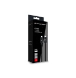 Cable usb-c macho a usb-c macho 2m conceptronic usb 4.0 gen 3 240w 48v 5a 40gbps e-mark
