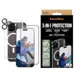 Panzerglass 3 en 1 película de vidrio para pantalla y película para cámara para iphone 16 6.9" pro