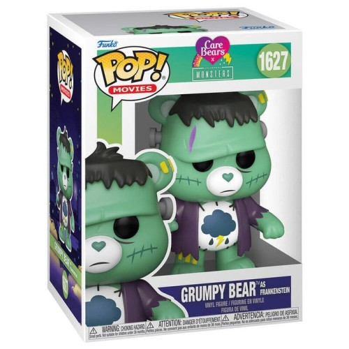 Figura pop care bears x monsters grumpy bear frankenstein