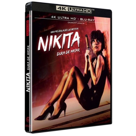 Pelicula nikita, dura de matar (4k uhd) - bd blu-ray