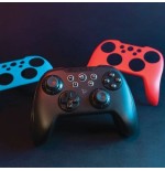 Steelplay jvaswi00065 mando y volante negro, azul, rojo gamepad analógico android, nintendo switch, pc