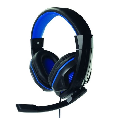 Auriculares steelplay hp41 alámbrico juego negro, azul