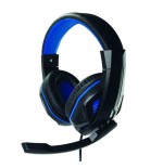 Auriculares steelplay hp41 alámbrico juego negro, azul