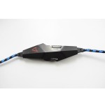 Auriculares steelplay hp41 alámbrico juego negro, azul