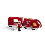 Brio tren de pasajeros a batería world red, vehículo de juguete 33746