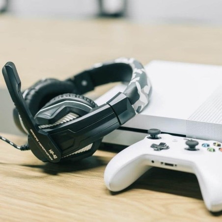 Auriculares steelplay hp42 alámbrico juego camuflaje