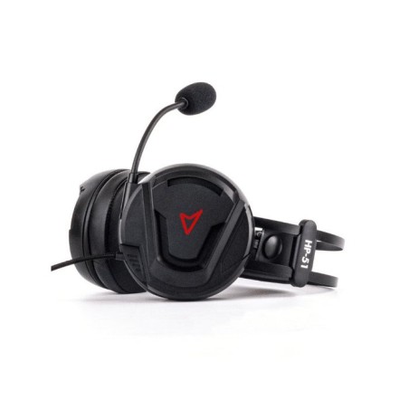 Auriculares steelplay hp51 alámbrico juego negro, rojo