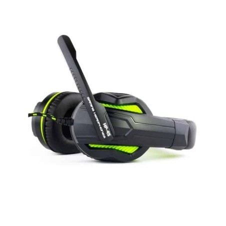 Auriculares steelplay hp45 alámbrico juego negro, verde