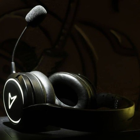 Auriculares lexip impulse inalámbrico y alámbrico juego bluetooth negro