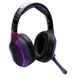 Auriculares lexip sasuke revenge inalámbrico y alámbrico  juego bluetooth negro, púrpura
