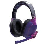 Auriculares lexip sasuke revenge inalámbrico y alámbrico  juego bluetooth negro, púrpura