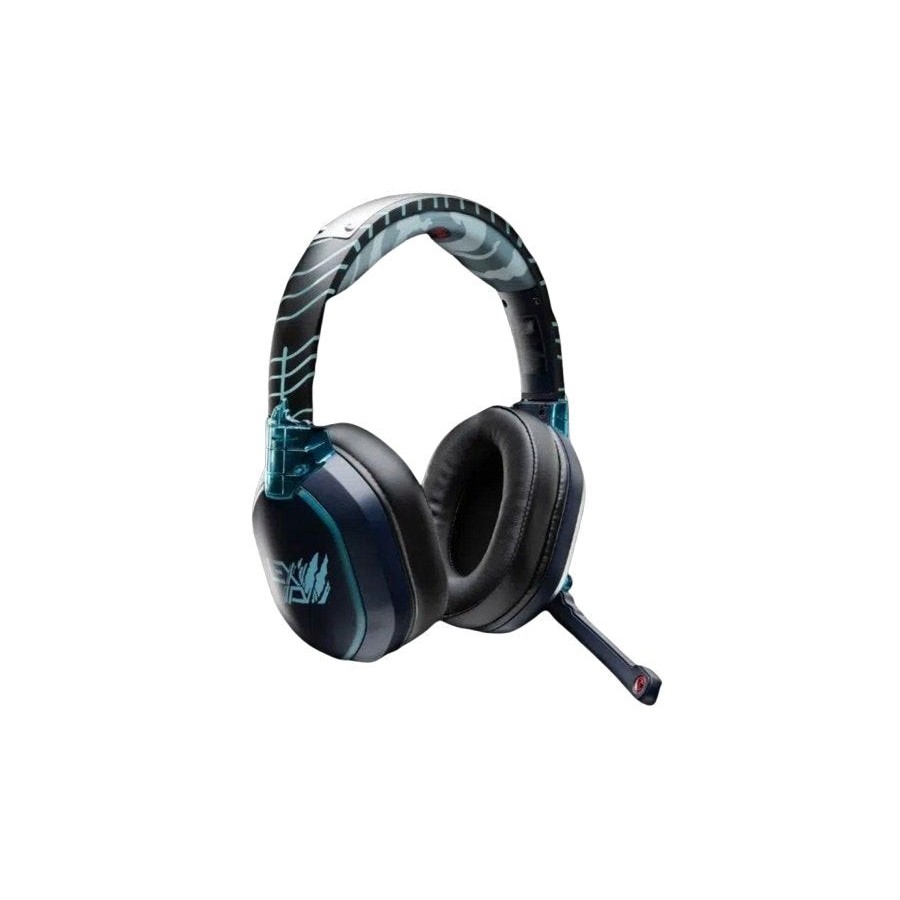 Auriculares lexip kakashi kamui inalámbrico y alámbrico juego bluetooth negro, azul