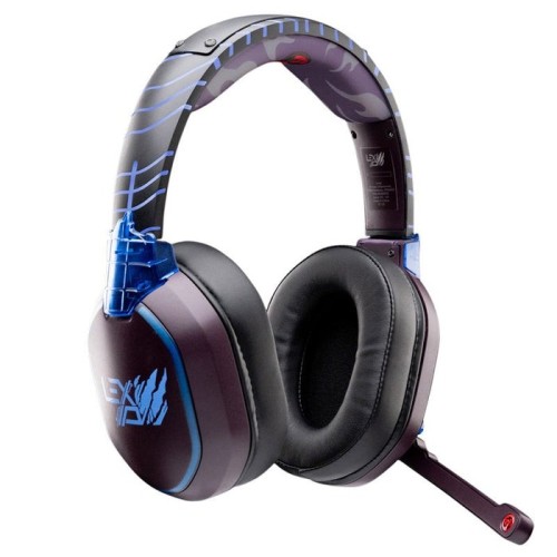 Auriculares lexip tsxlxhs0003  inalámbrico y alámbrico juego bluetooth negro, azul