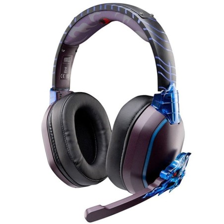 Auriculares lexip tsxlxhs0003  inalámbrico y alámbrico juego bluetooth negro, azul