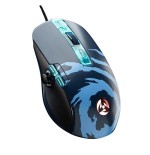 Lexip kakashi kamui ratón juego mano derecha usb tipo a óptico 12000 dpi