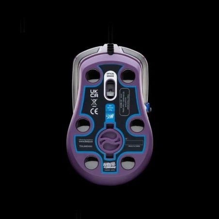 Lexip madara destruction ratón juego mano derecha usb tipo a óptico 12000 dpi